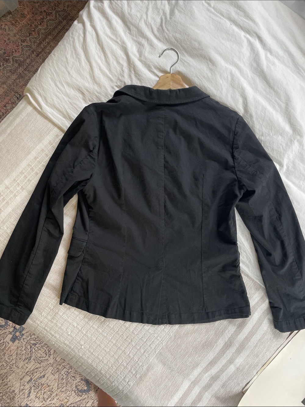 Nili Lotan Black Single-Button Women’s Blazer NWT size 10 - Picture 2 of 6